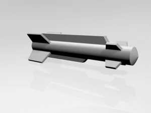 Missile 03 3D Model
