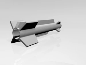 Missile 03 3D Model