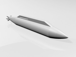 missile 04 Model 3D