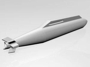 Missile 04 3D Model