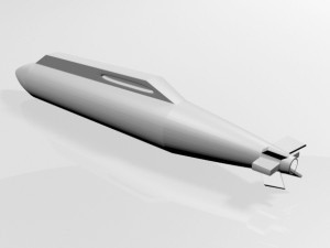 missile 04 Model 3D