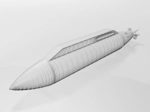 Missile 04 3D Model