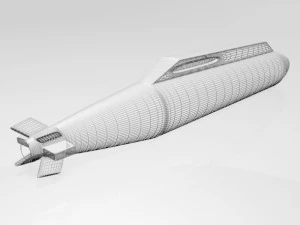 Missile 04 3D Model