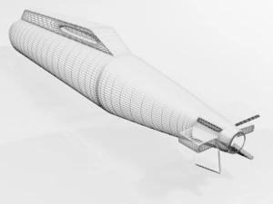 Missile 04 3D Model