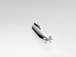 Missile 04 3D Model
