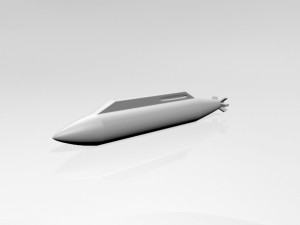 missile 04 Model 3D