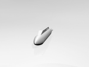 missile 04 Model 3D