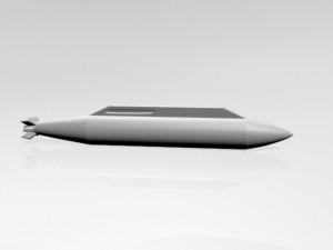 missile 04 Model 3D