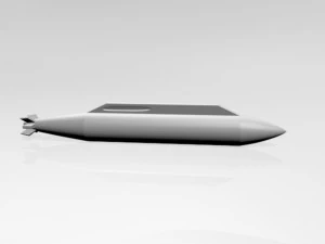 Missile 04 3D Model