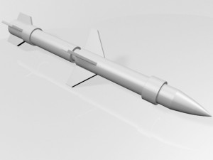 missile 08 Model 3D