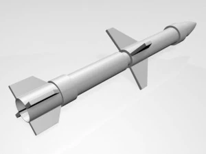 미사일 08 3D 모델