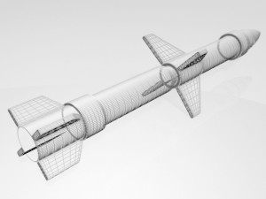 missile 08 Model 3D