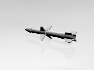 missile 08 Model 3D