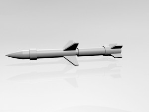 missile 08 Model 3D