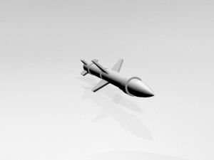 missile 08 Model 3D