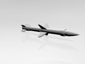 missile 08 Model 3D