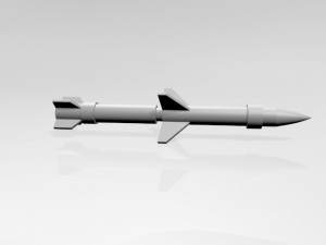 missile 08 Model 3D