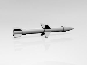 missile 08 Model 3D