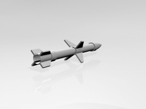 missile 08 Model 3D