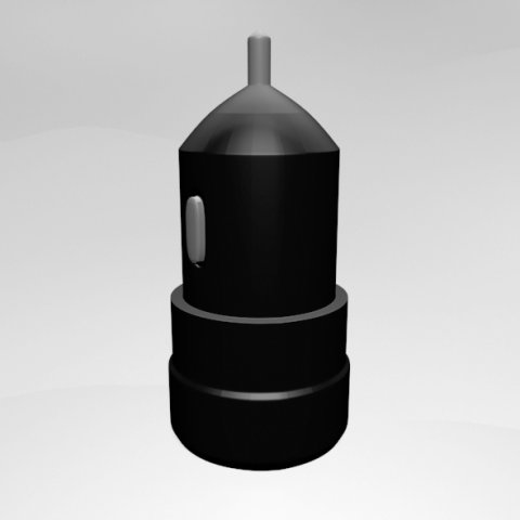 car charger 01 3D Model .c4d .max .obj .3ds .fbx .stl .blend 