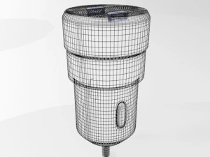 Car charger 01 3D Model