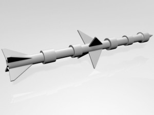 missile 09 3D Model