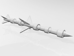 missile 09 3D Model