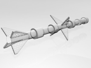 missile 09 3D Model