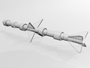 missile 09 3D Model