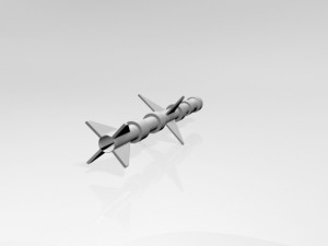 missile 09 3D Model