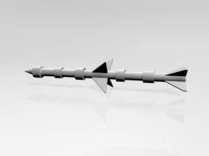 missile 09 3D Model
