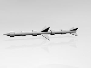 missile 09 3D Model