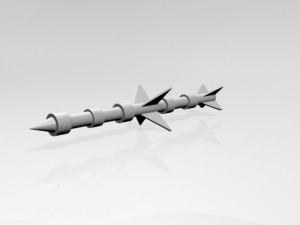 missile 09 3D Model