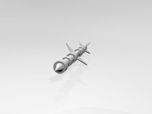 missile 09 3D Model