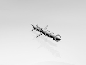 missile 09 3D Model