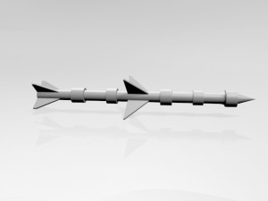 missile 09 3D Model