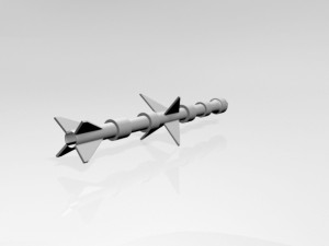 missile 09 3D Model
