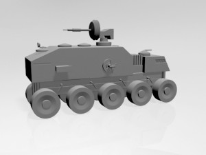 juggernaut 01 3D Model