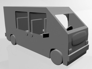 van 01 3D Model