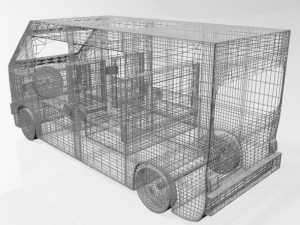 van 01 3D Model