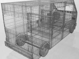 van 01 3D Model