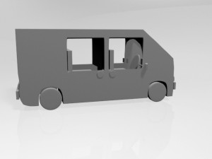 van 01 3D Model