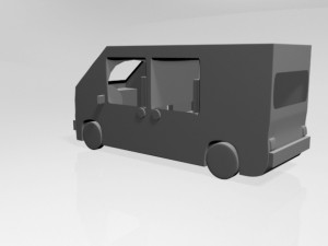 van 01 3D Model