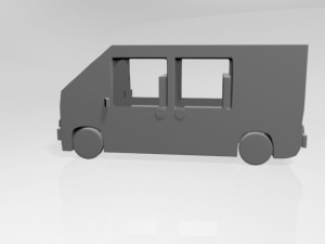 van 01 3D Model
