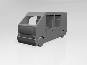 van 01 3D Model