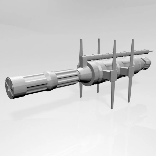Space station 01 3D Model .c4d .max .obj .3ds .fbx .stl .blend 
