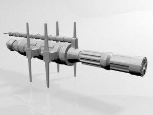 Space station 01 3D मॉडल