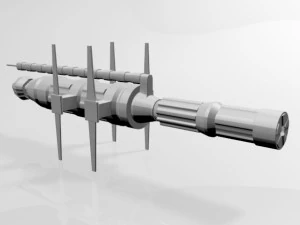 Space station 01 3D Model