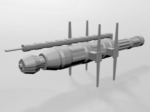 Space station 01 3D मॉडल