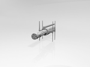 Space station 01 3D मॉडल